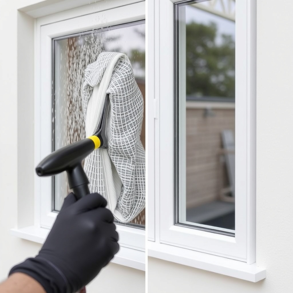 PVC profilleri temizleme