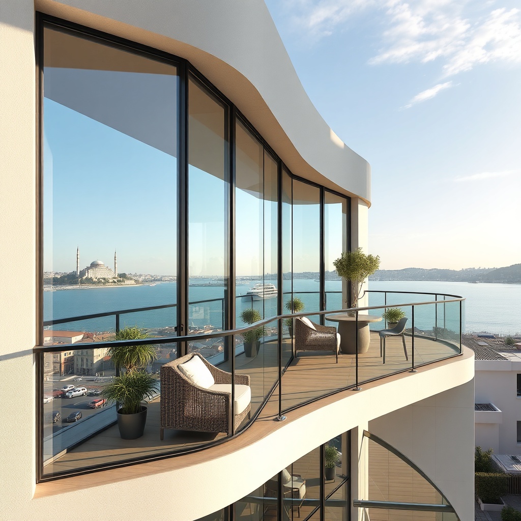 Ortaköy Yerinde Ölçü ve Ücretsiz Keşif ile Cam Balkon Avantajı